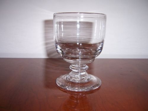 a georgian glass rummer
