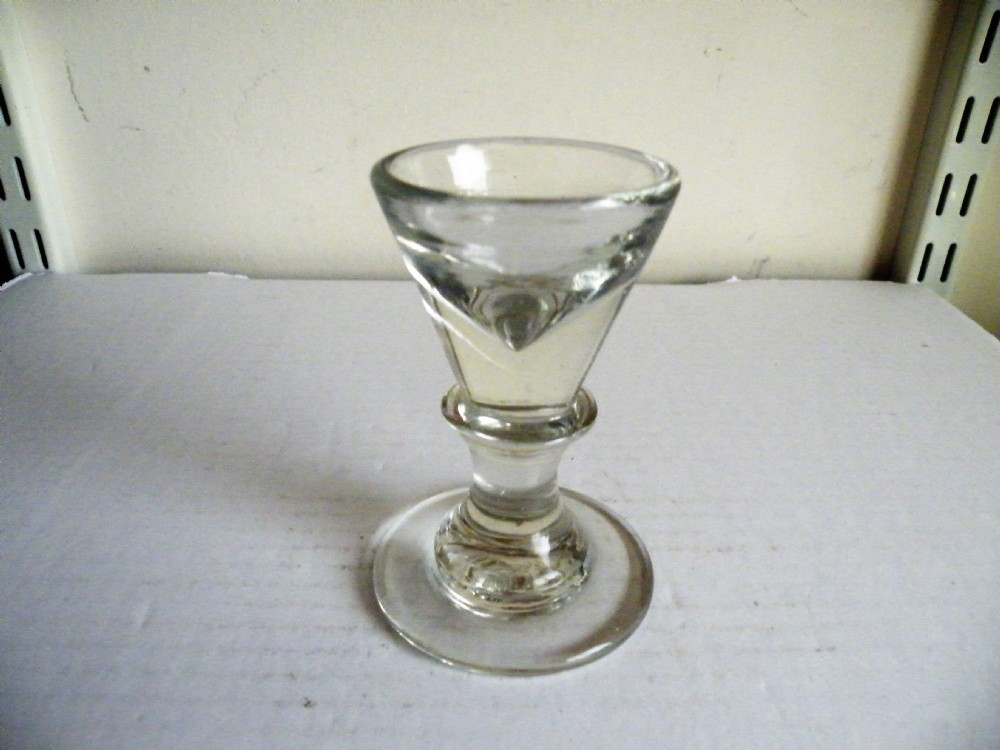 an 18th century georgian toastmasters deceptive wine glass
