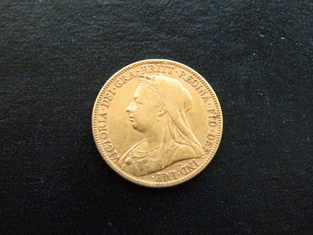 a victorian full gold sovereign 1898