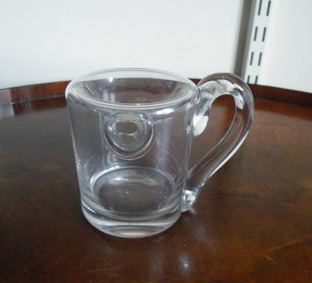 a rare georgian invalids feeding mug